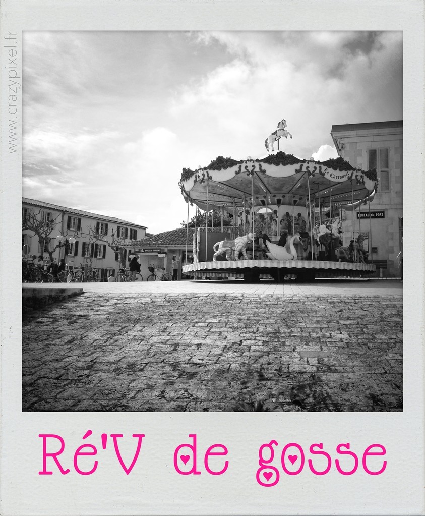 Polareid Rev de Gosse ©Crazy Pixel Polareid manège de la Flotte en Ré